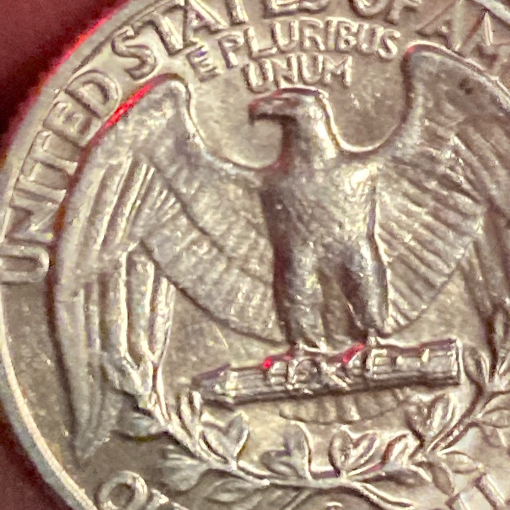 1964 silver D mint  quarter